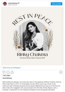 Rinky Chakma Death