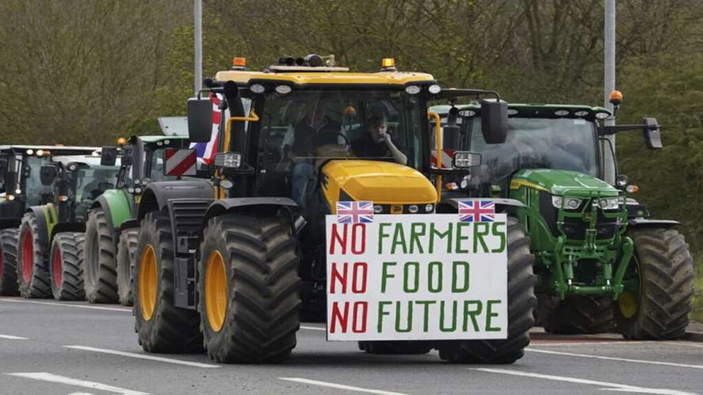 London Farmer Protest-